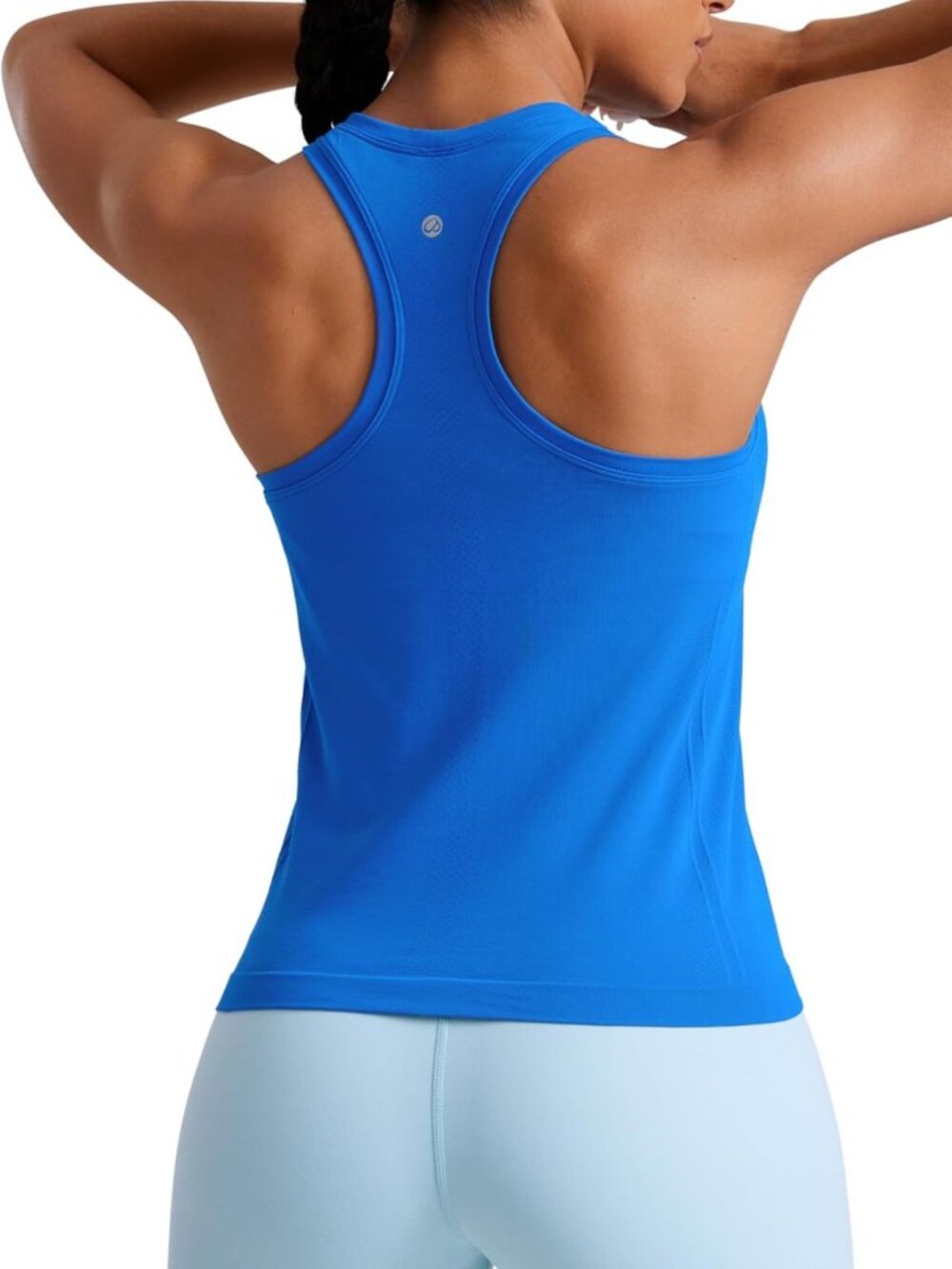 Seamless Scoop Neck Tank Top for Yoga & Fitness | Comfortable, Stretchy